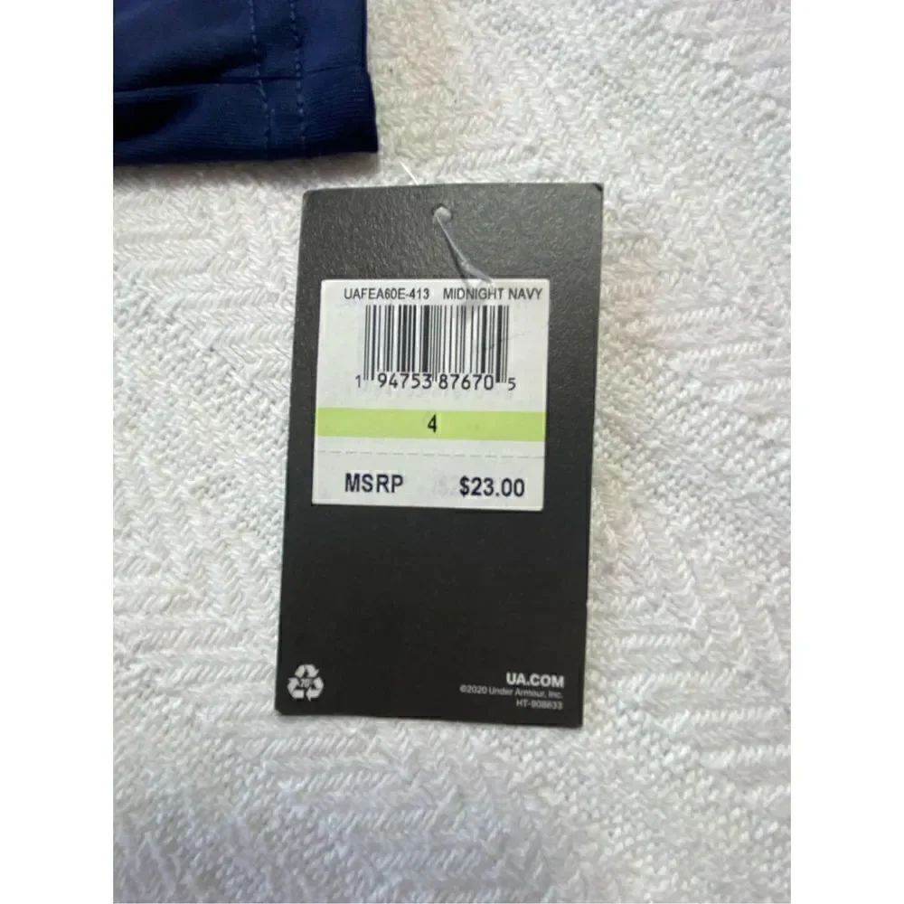 UNDER ARMOUR BOYS Size 4 Football Wordmark Tee - Picture 3 of 4